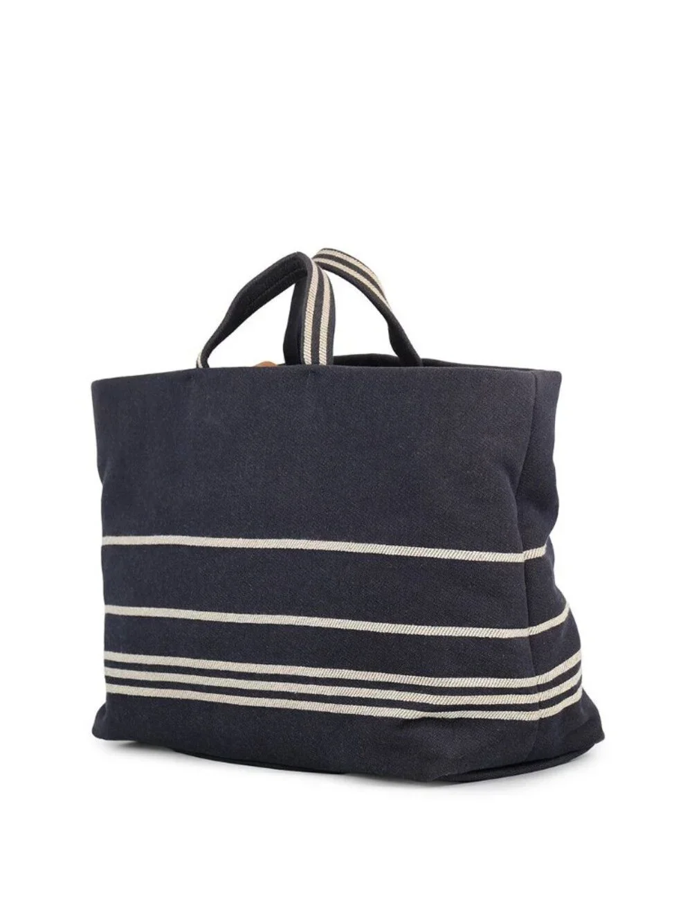 Chanel Tote CC Logo Denim Leather 2-Way Shoulder Bag